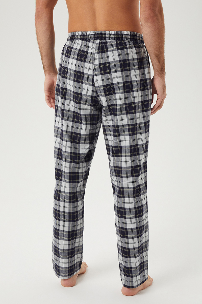 Bjorn Borg Pyjamabroek flanel grijze ruit    