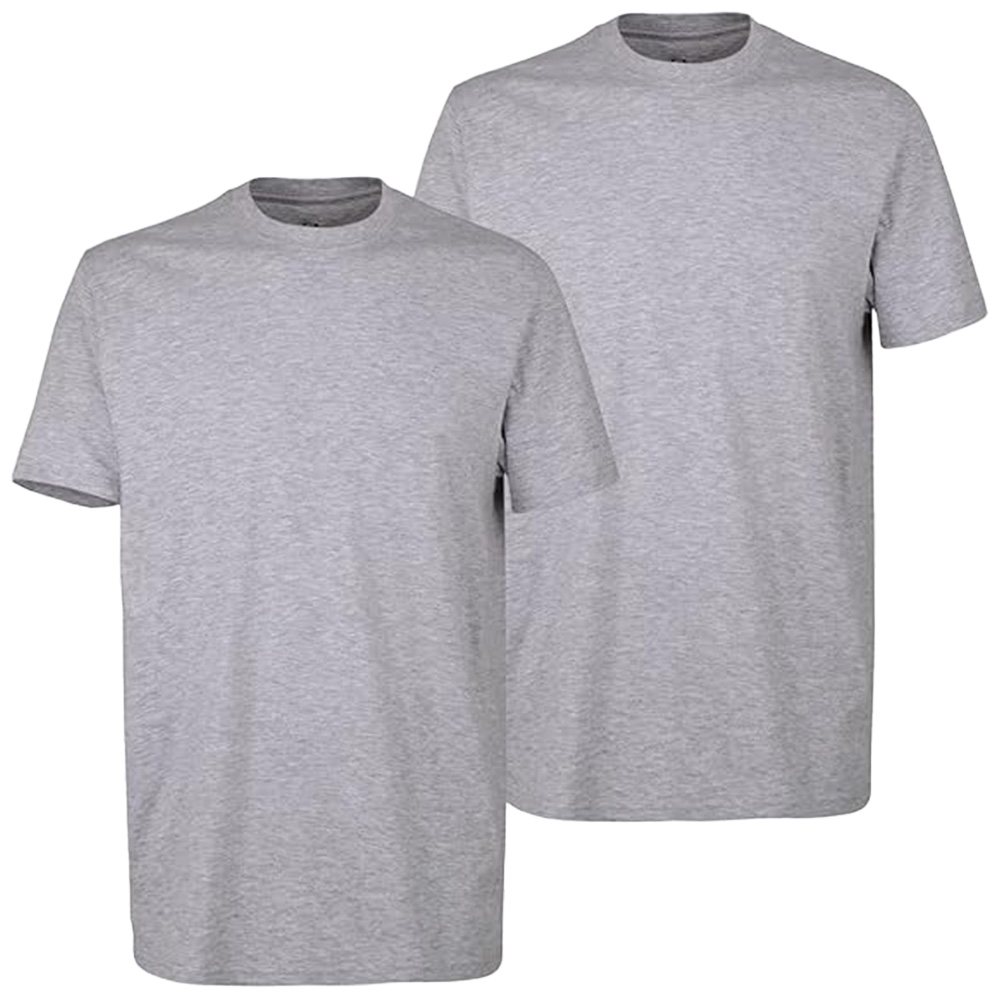 Gotzburg T-shirts ronde hals 2-pack grijs