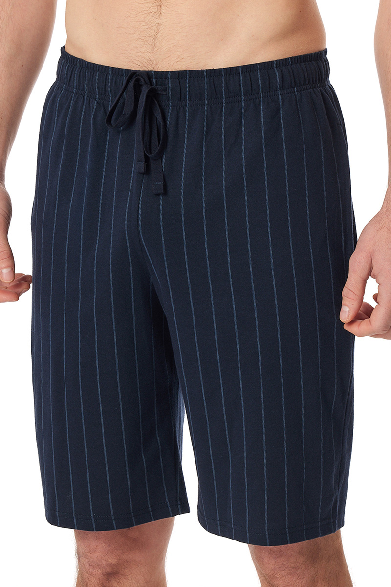 Schiesser Pyjamabroek kort model blauw