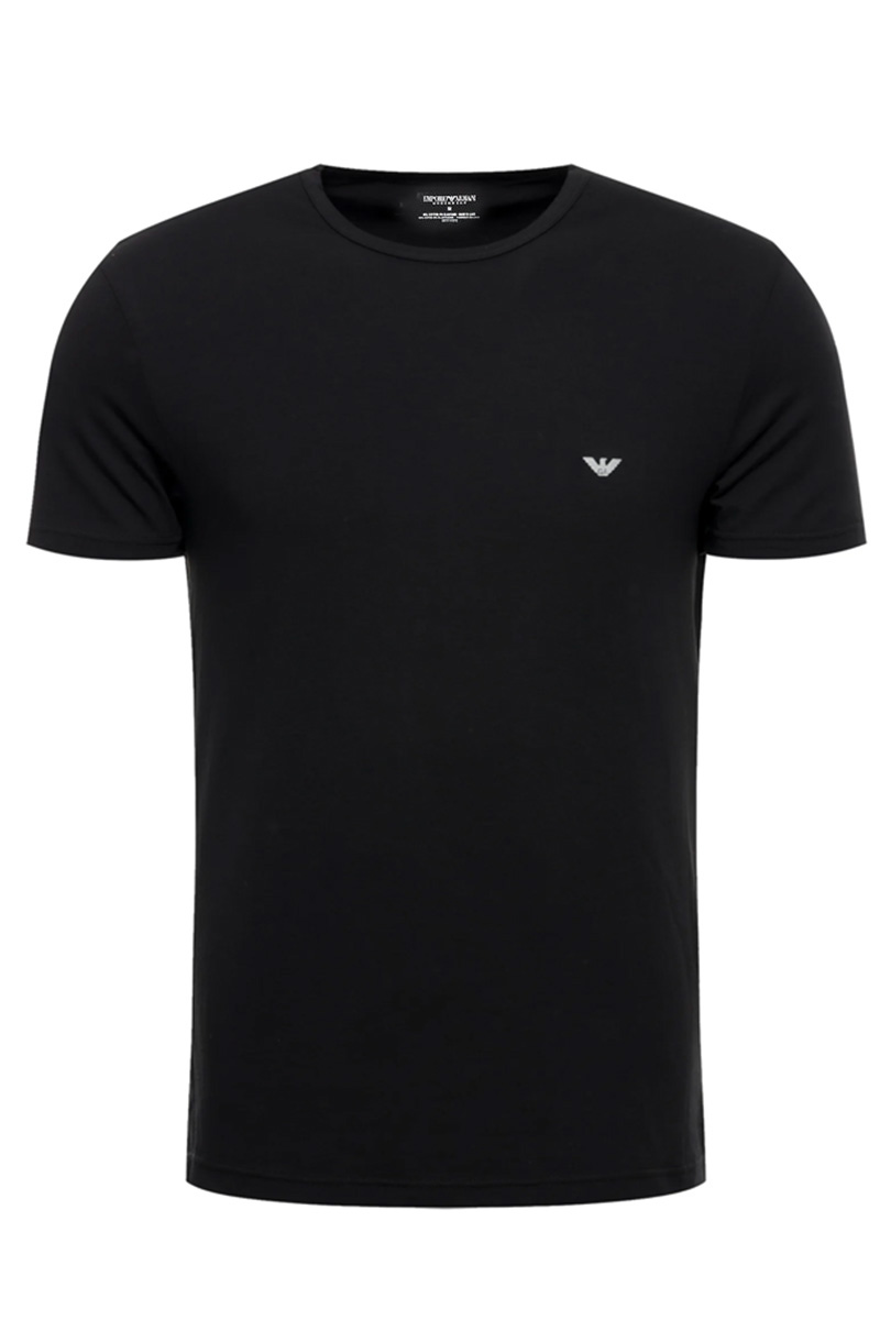 Armani T-shirts Core 2-pack zwart