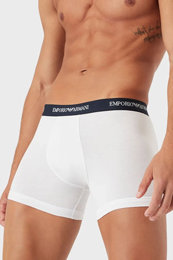 Armani Boxershorts Core 2-pack blauw-wit