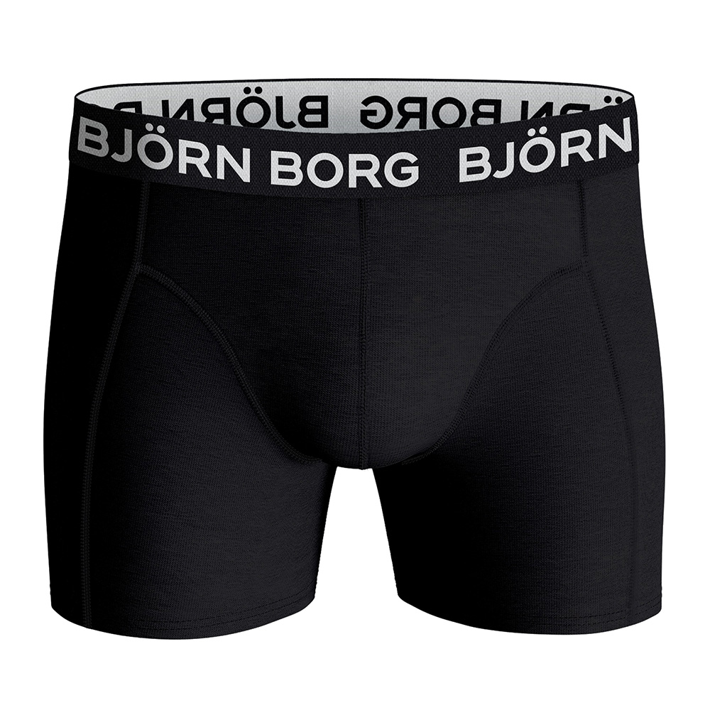 Bjorn Borg boxershorts  5-pack cotton stretch groen - zwart 