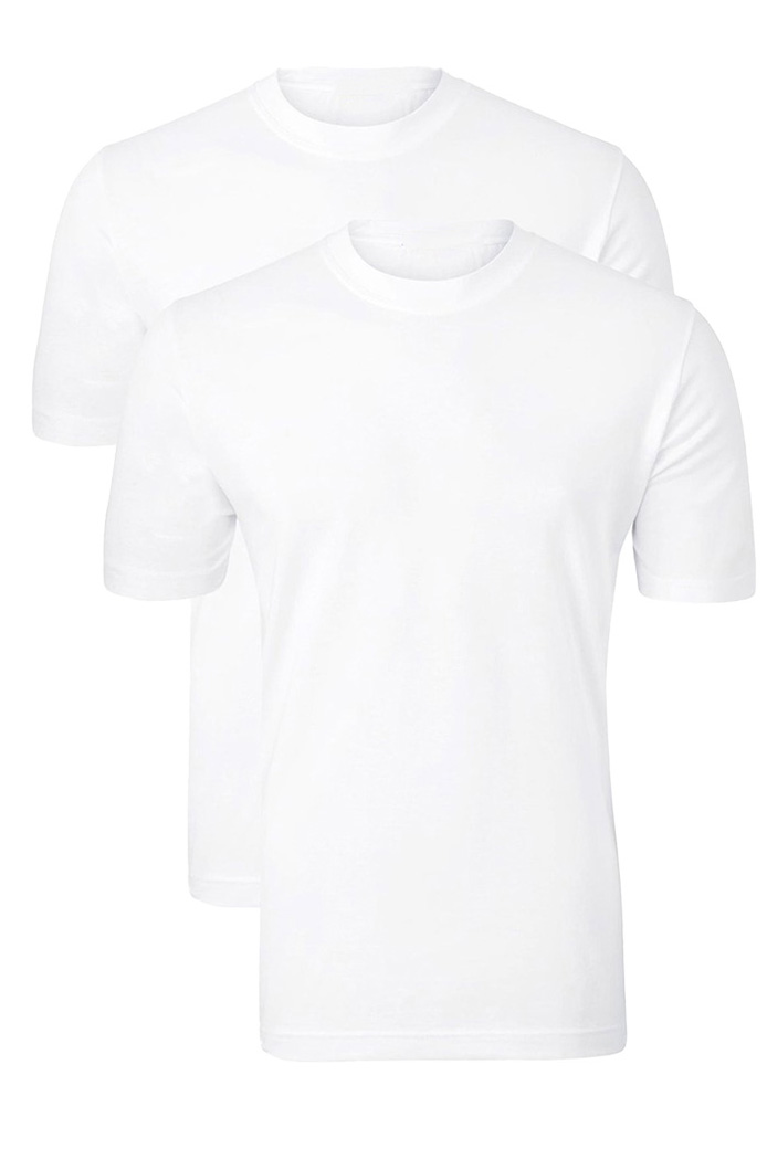 Schiesser American T-shirt 2-pack wit