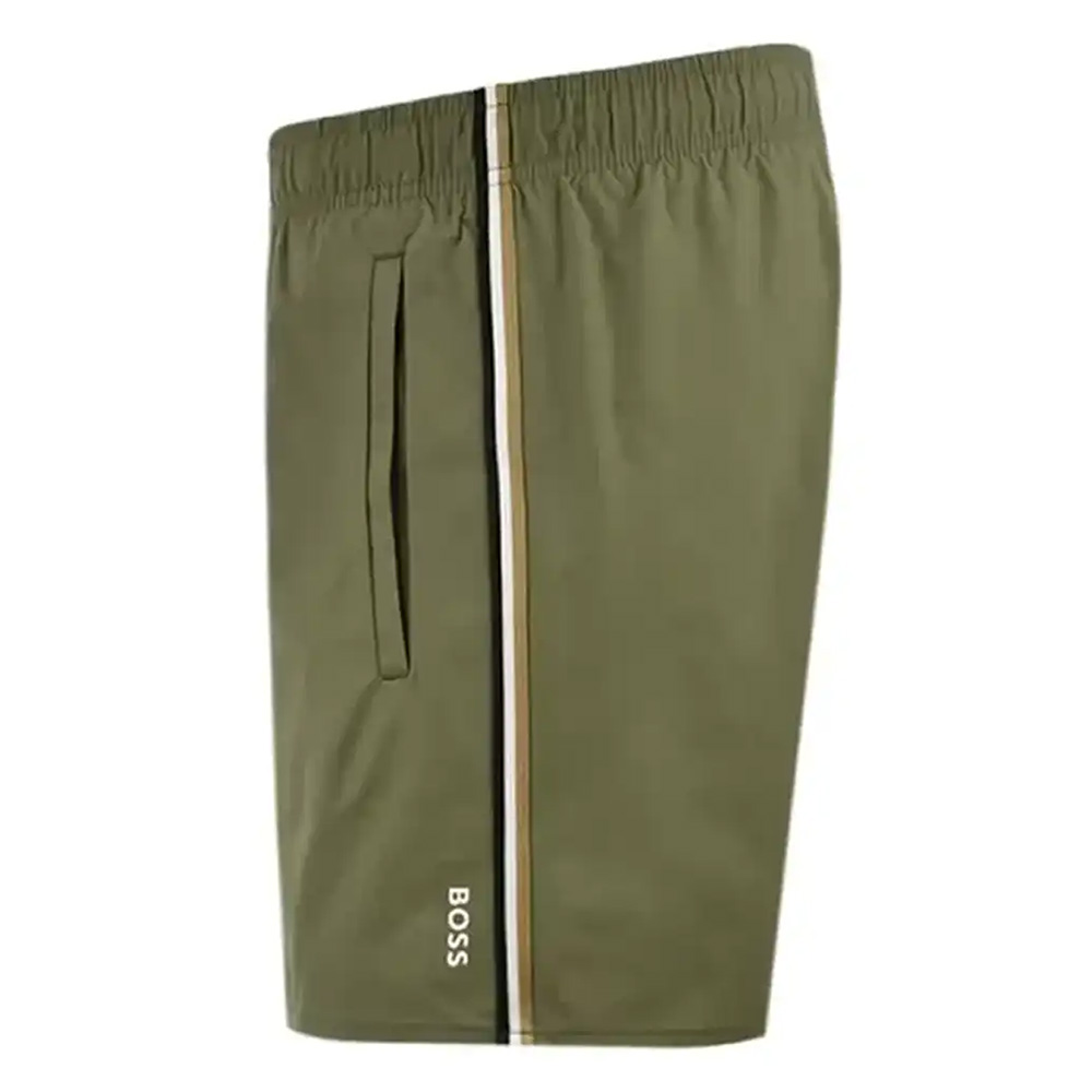 Hugo Boss Iconic zwemshort khaki