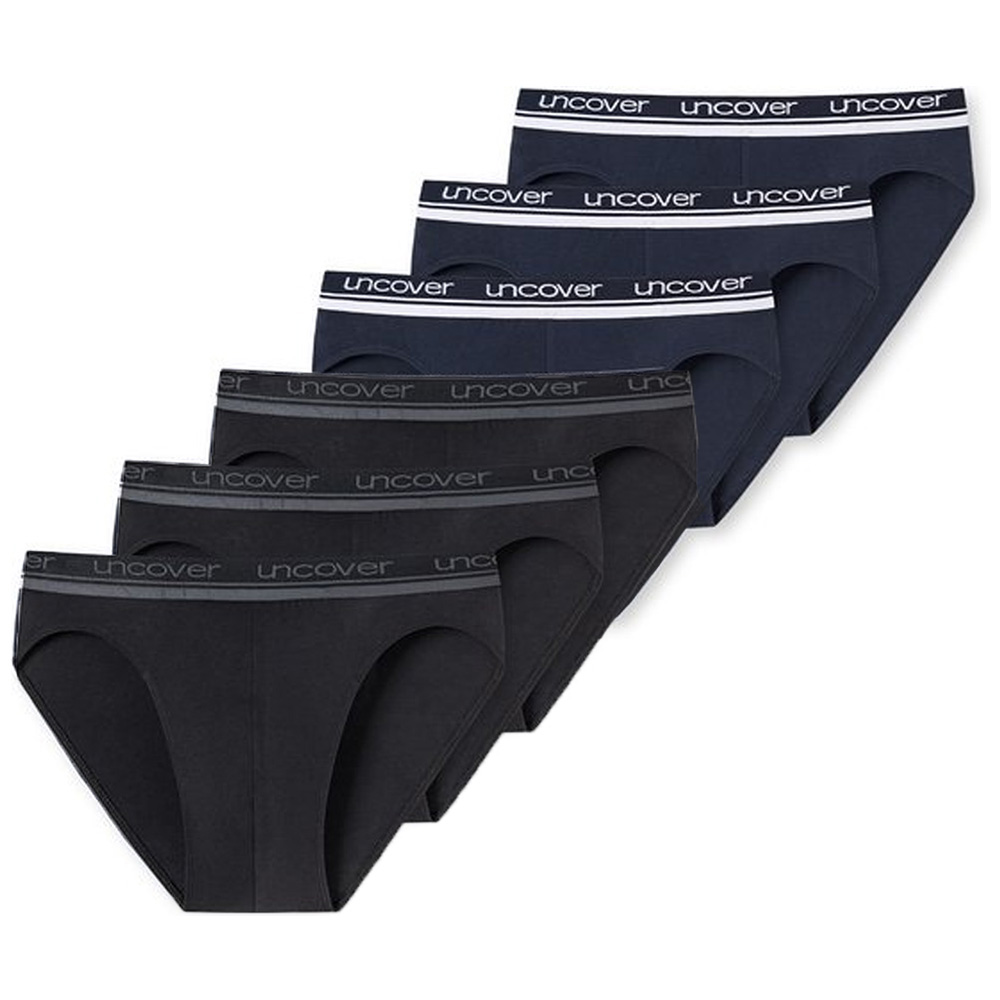 uncover by Schiesser Heren rio-slip / onderbroek 6 pack Basic