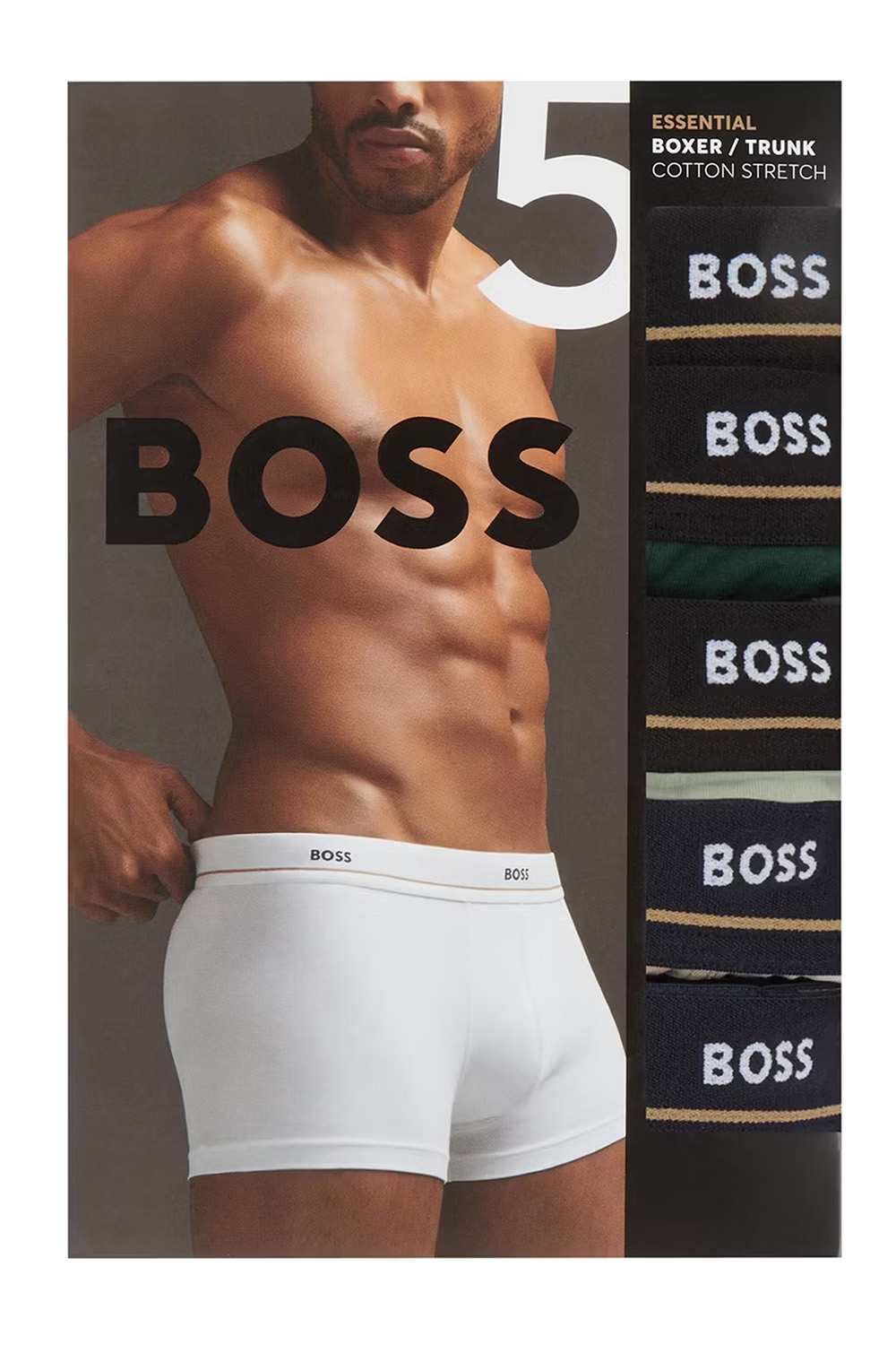 Hugo Boss boxershorts-trunk 5-pack multi color 