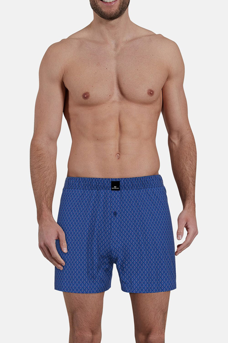 Gotzburg Jersey boxers 2-pack wildlife blue