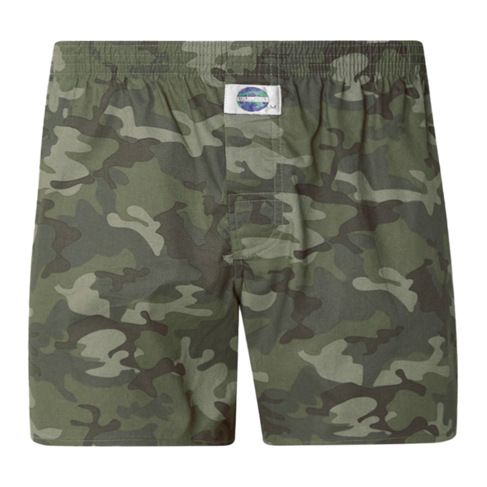 Deal boxers camouflage groen