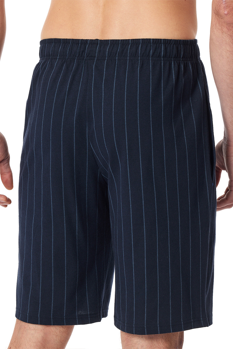 Schiesser Pyjamabroek kort model blauw