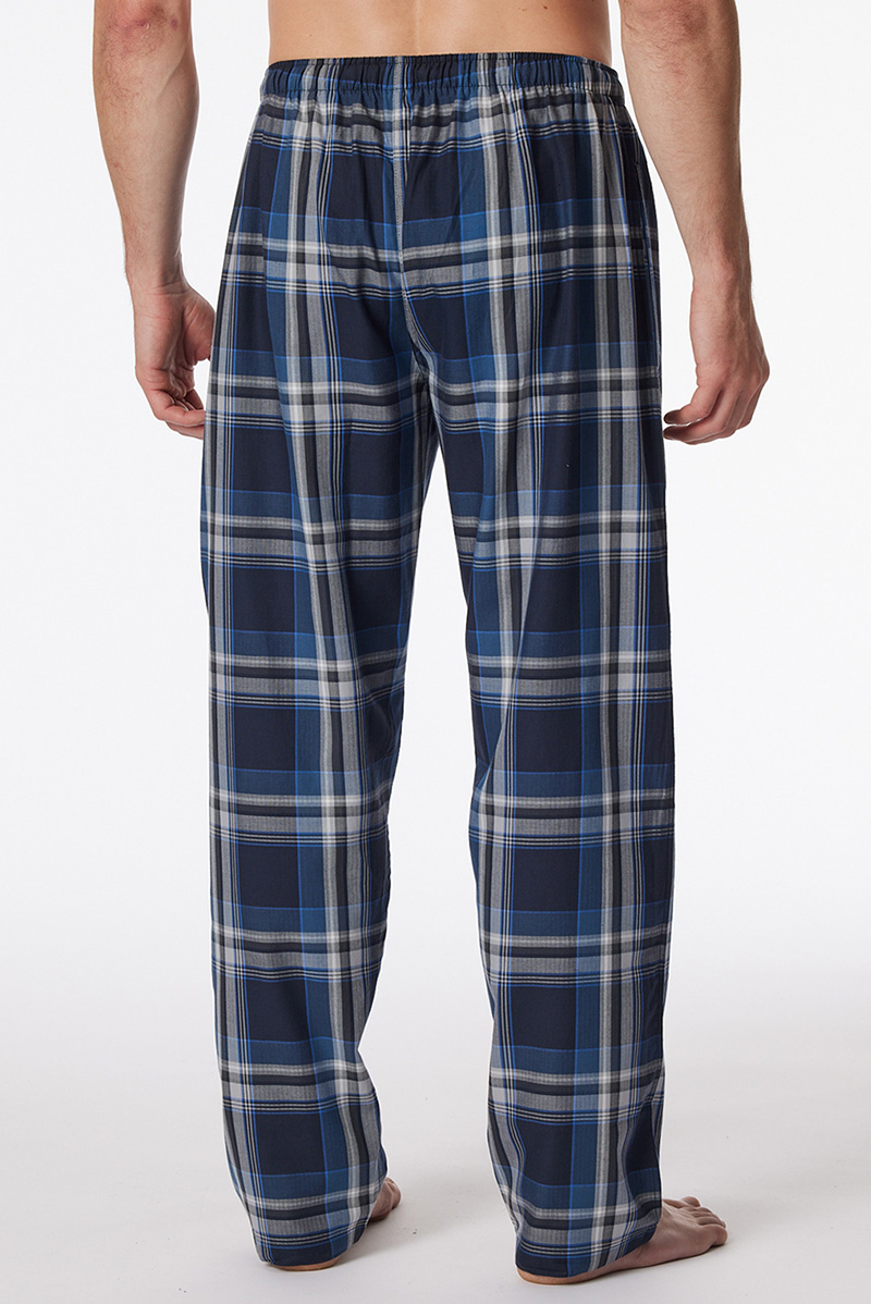 Schiesser pyjamabroek blauwe ruit