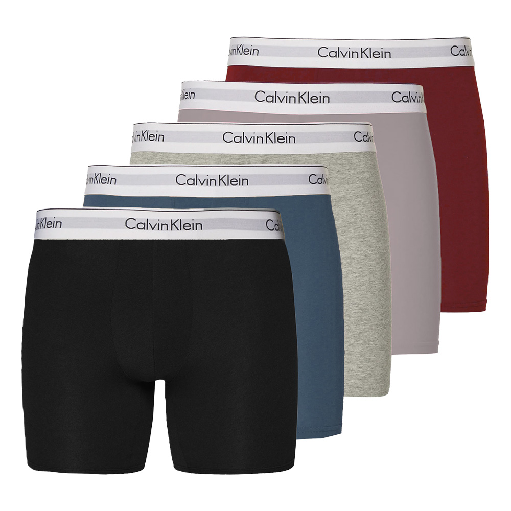 Calvin Klein Boxershort long 5-pack multi color