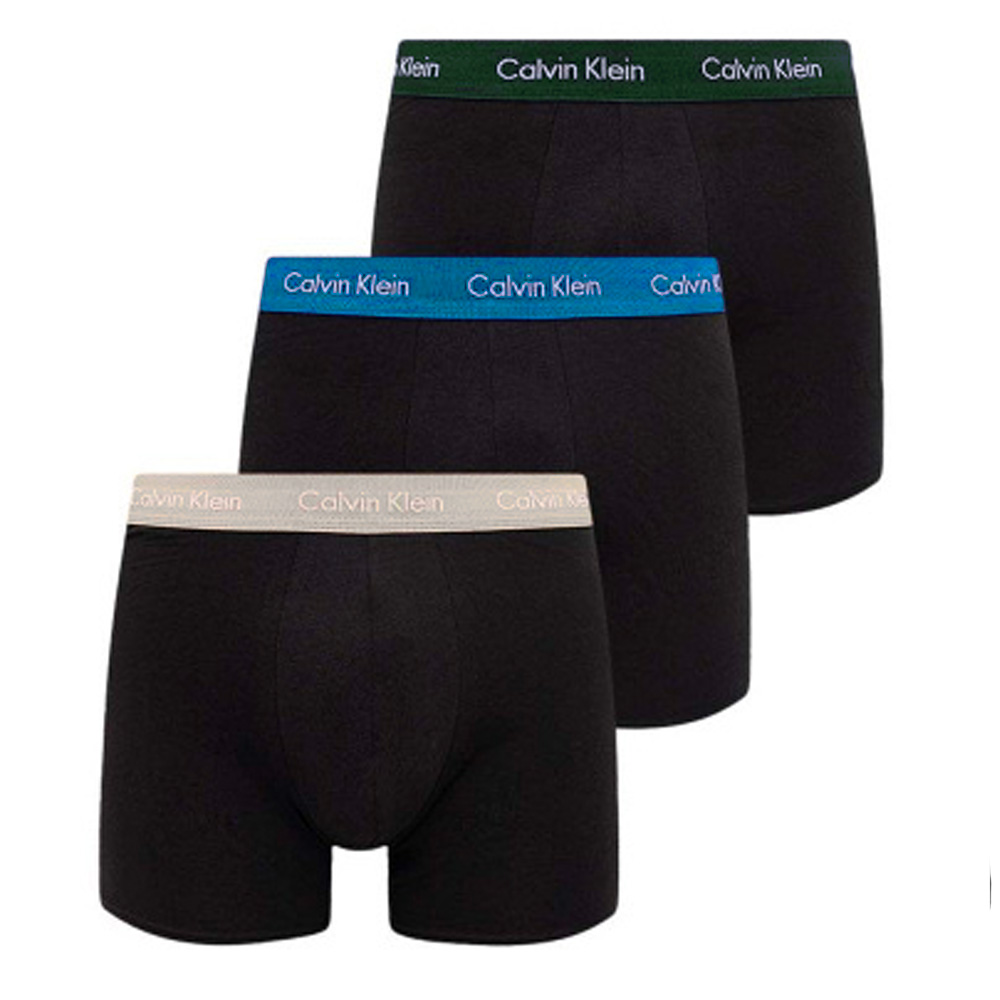 Calvin Klein Boxershorts long 3-pack zwart