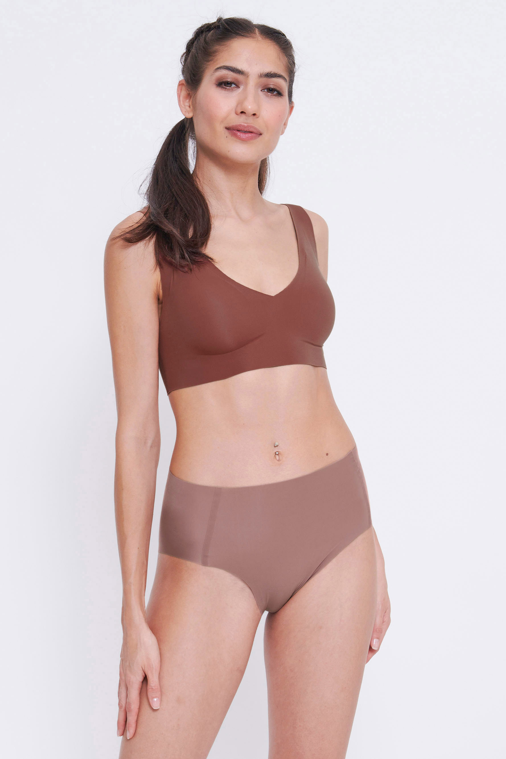 Sloggi ZERO Feel 2.0 High waist cacao