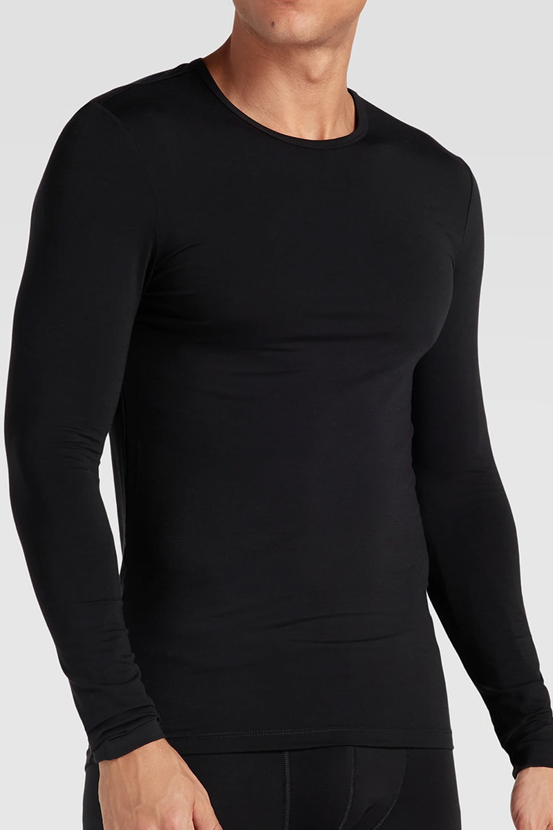 Ten Cate Thermo shirt lange mouw zwart