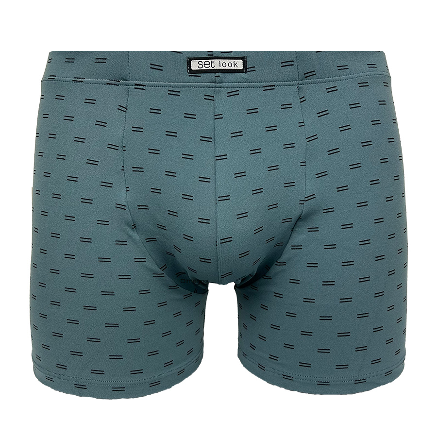 Set Boxershort microfiber Parallel grijs