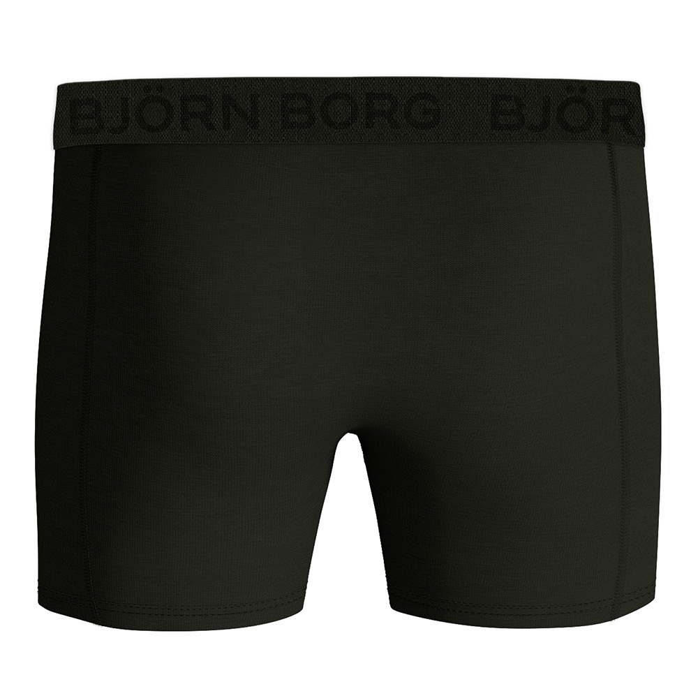 Bjorn Borg boxershorts  5-pack cotton stretch groen - zwart 