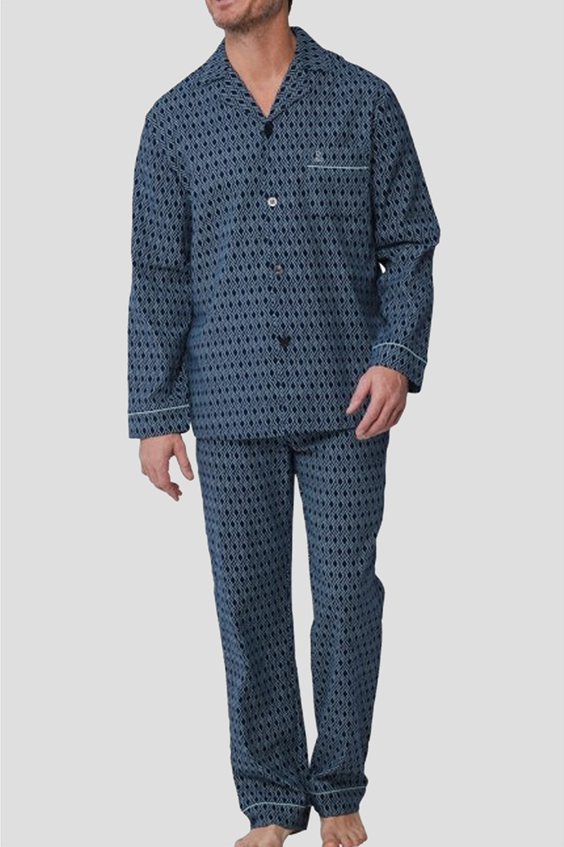 Robson heren doorknoop pyjama