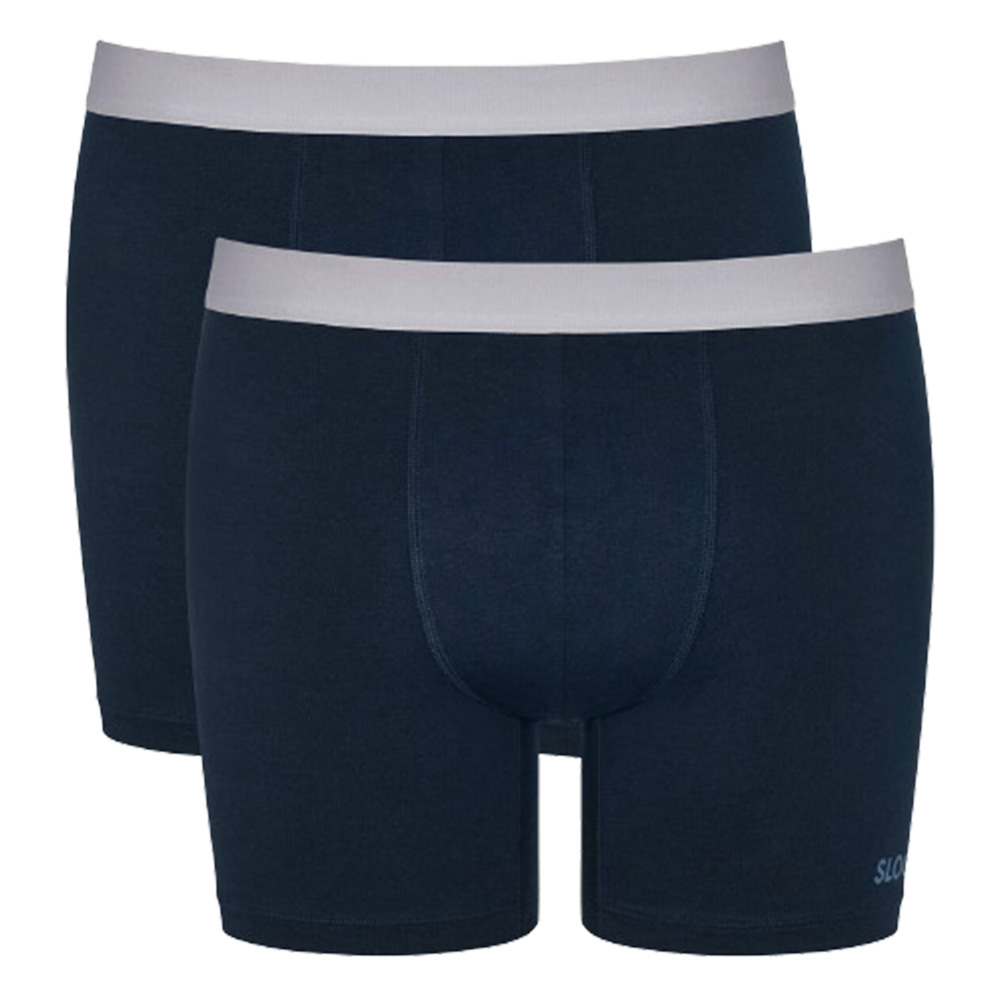 Sloggi Go abc Shorts 2-pack blauw