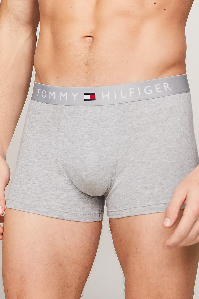 Tommy Hilfiger boxershorts 3-pack grijs-blauw-zwart