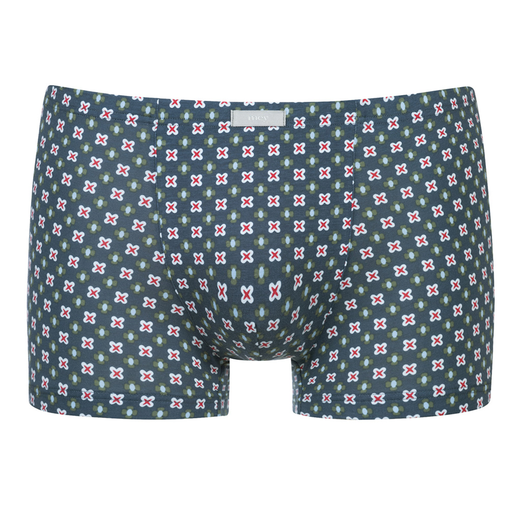 Mey boxershort Shorty Palm blue