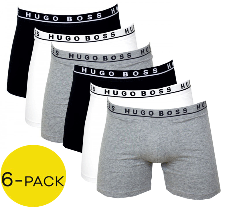 Hugo Boss boxershort cotton stretch 6-pack