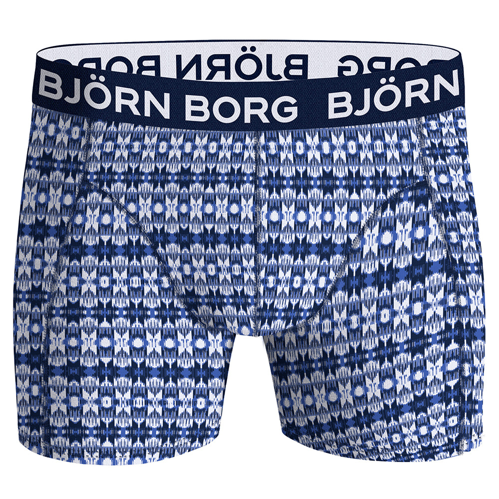 Bjorn Borg boxershorts 5-pack cotton stretch blauw 