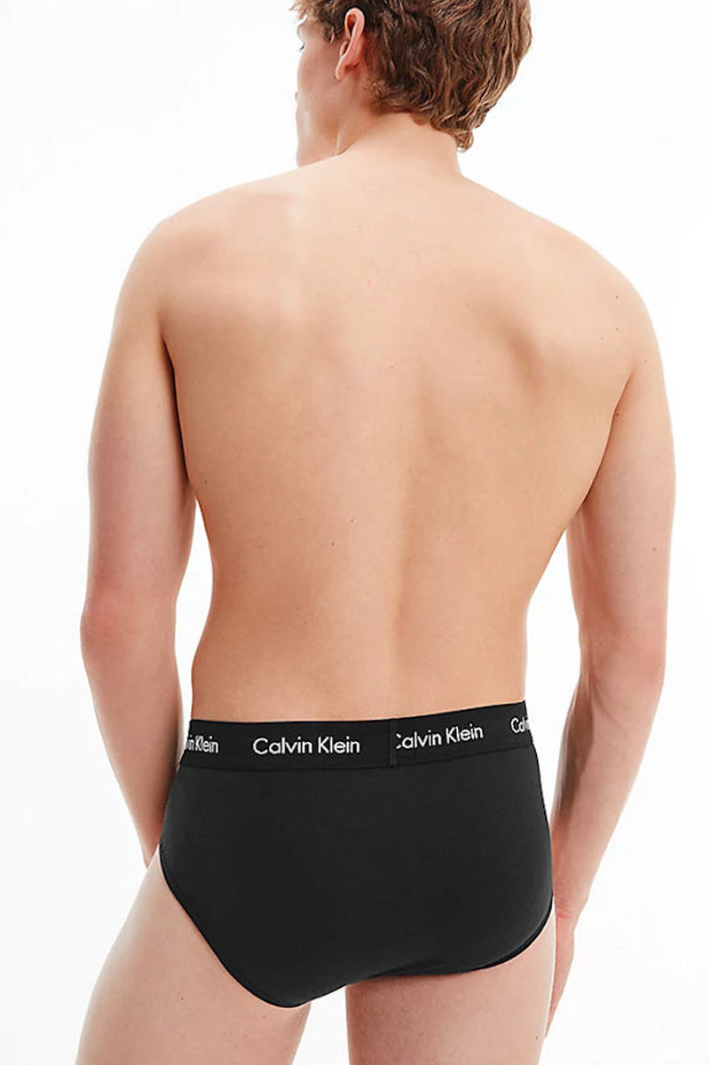 Calvin Klein heup slips 3-pack groen-zwart