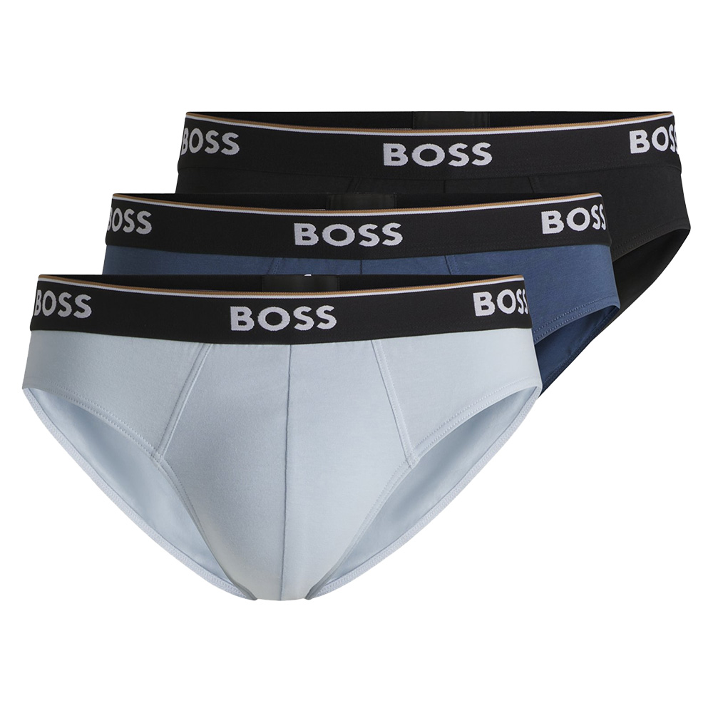 Hugo Boss mini slips Power 3-pack blauw