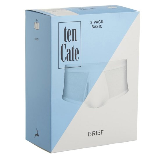 Ten Cate Basic slips met gulp 3-pack zwart