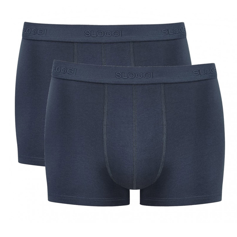 Sloggi men Short 24/7 2-pack grijs