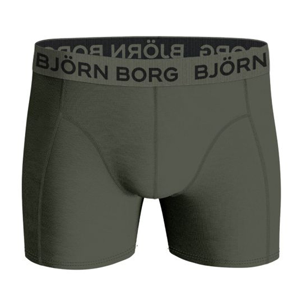 Bjorn Borg boxershorts 3-pack cotton stretch  Khaki
