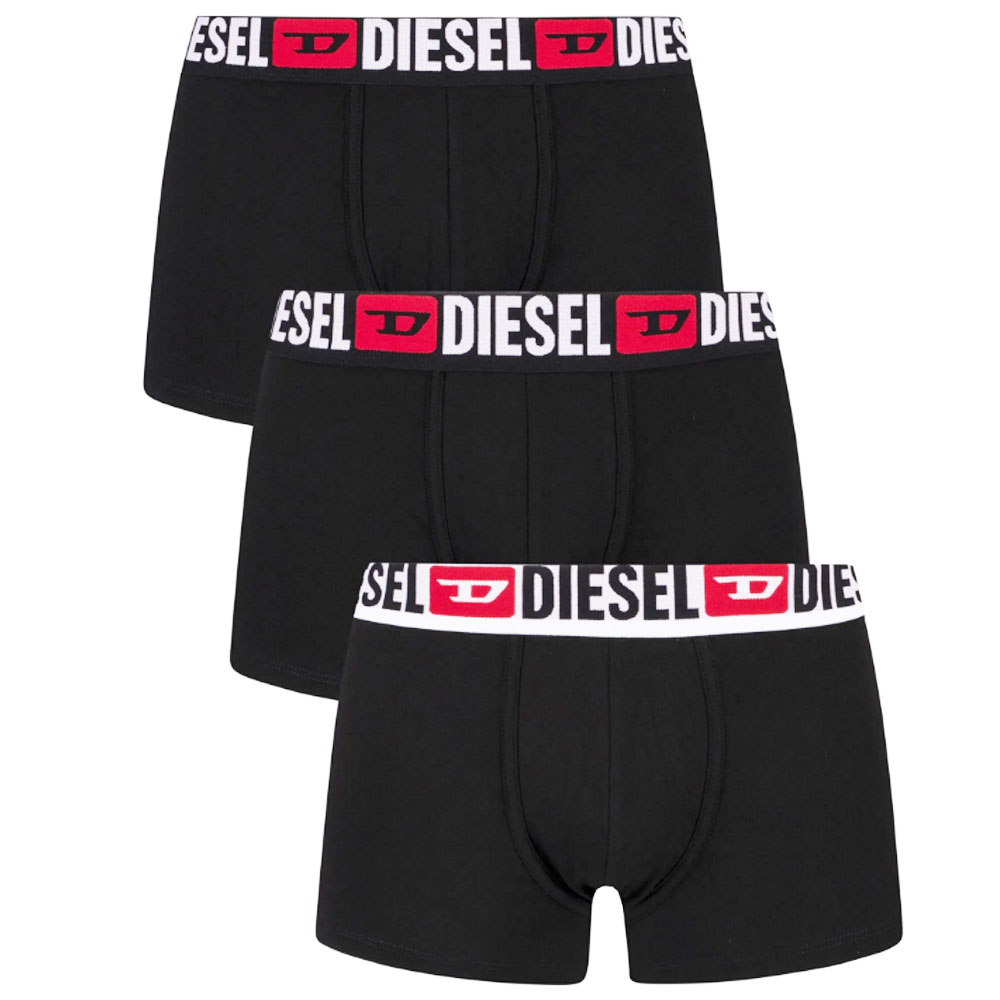 Diesel Boxershort Damien 3-pack zwart