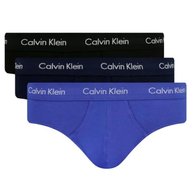 Calvin Klein Slips CK 3Pack blauw