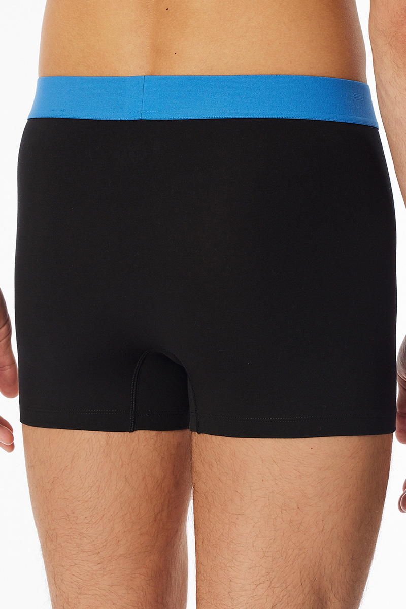 Schiesser Boxershorts zwart 5-pack