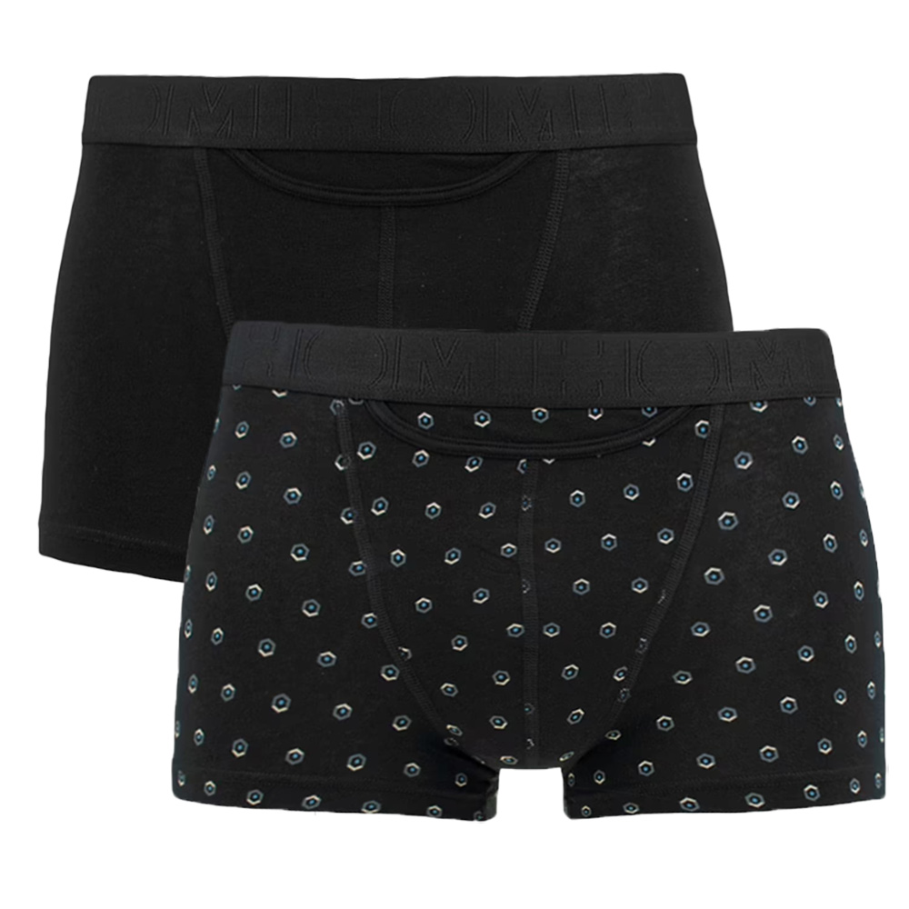 Hom Ho1 boxershort Gabriele 2-pack zwart