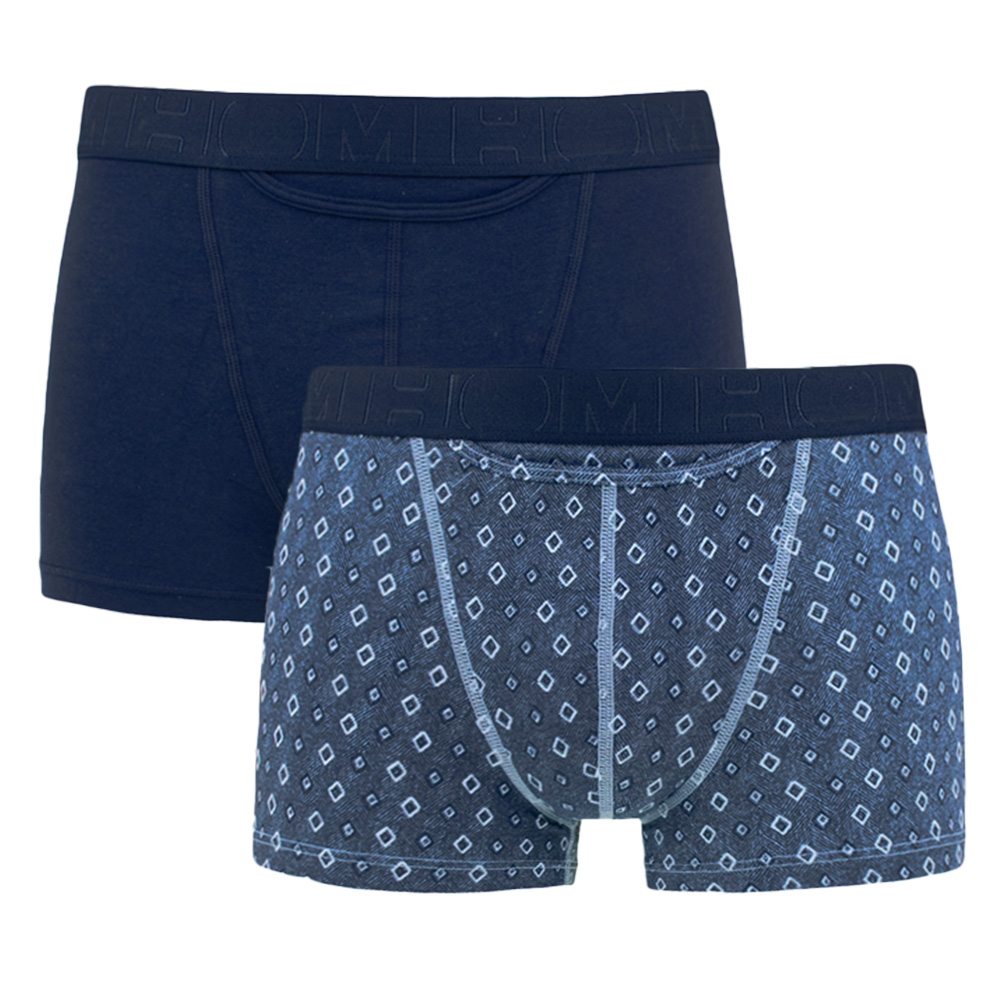 Hom Ho1 boxershort Jonas 2-pack blauw