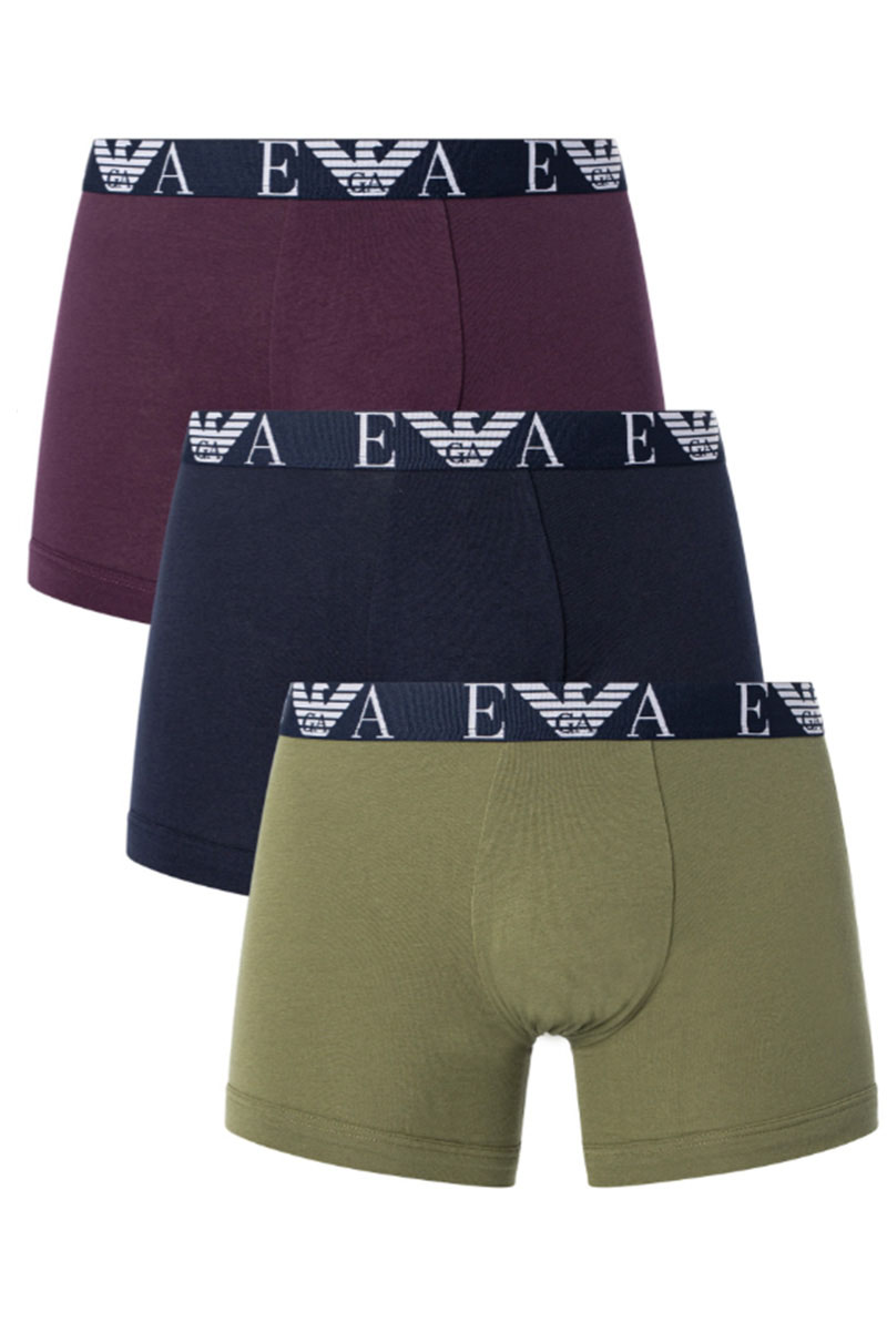 Armani boxershorts met logoband 3-pack