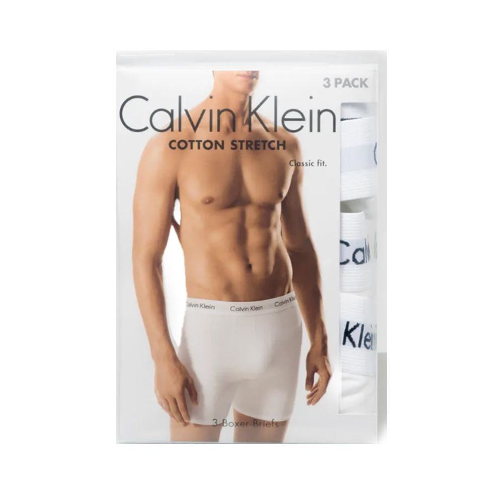 Calvin Klein Boxershorts long 3-pack wit