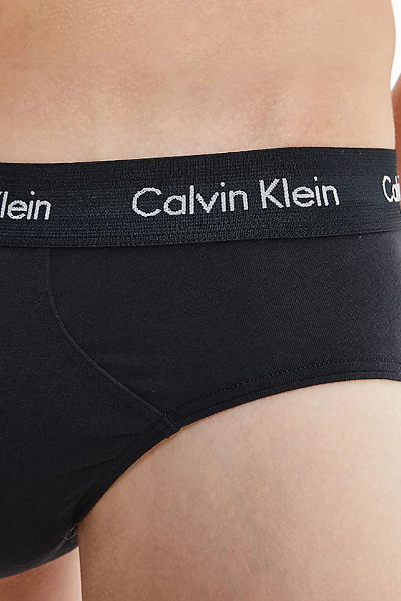 Calvin Klein heup slips 3-pack groen-zwart