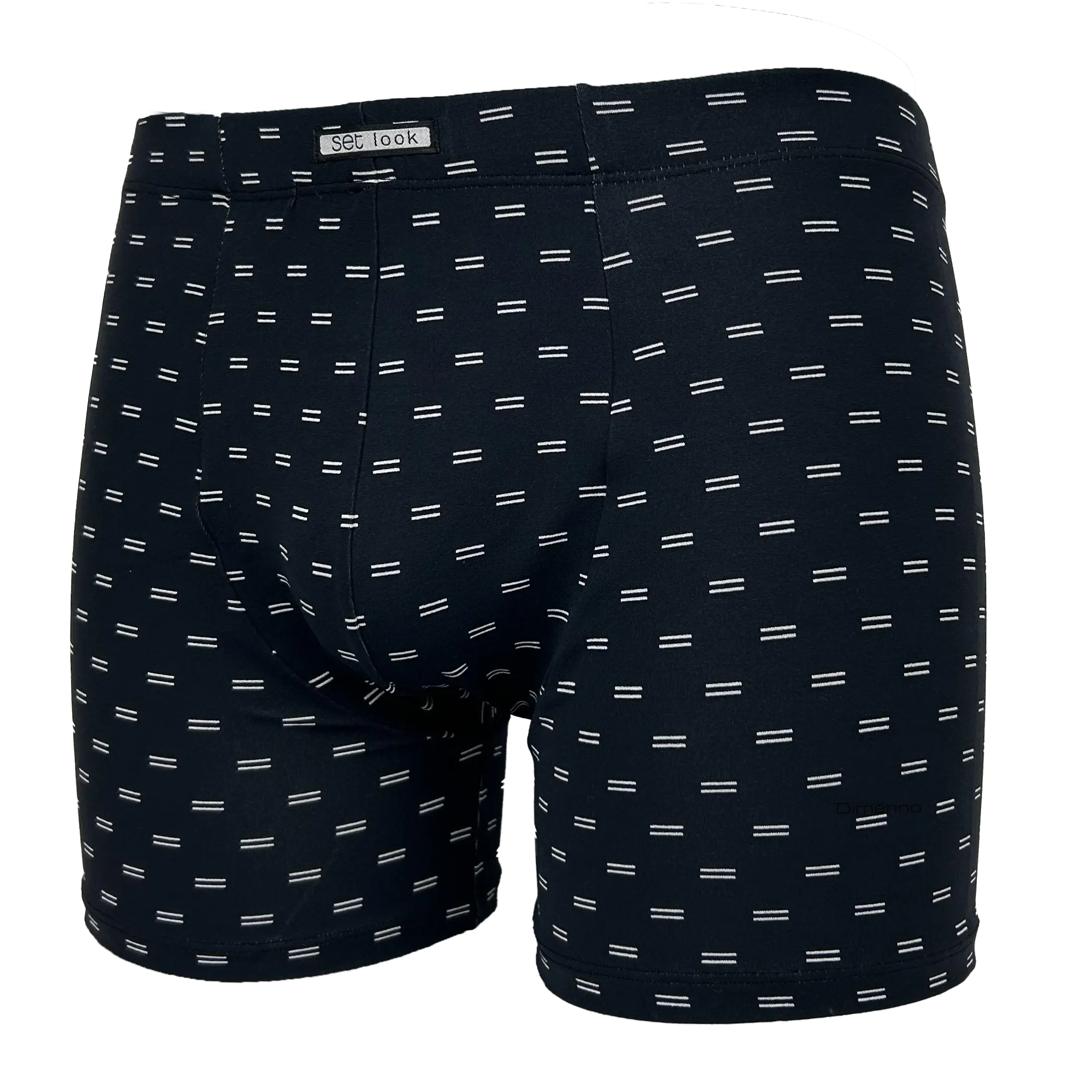 Set Look microfiber boxershort 18031 zwart Dimenno